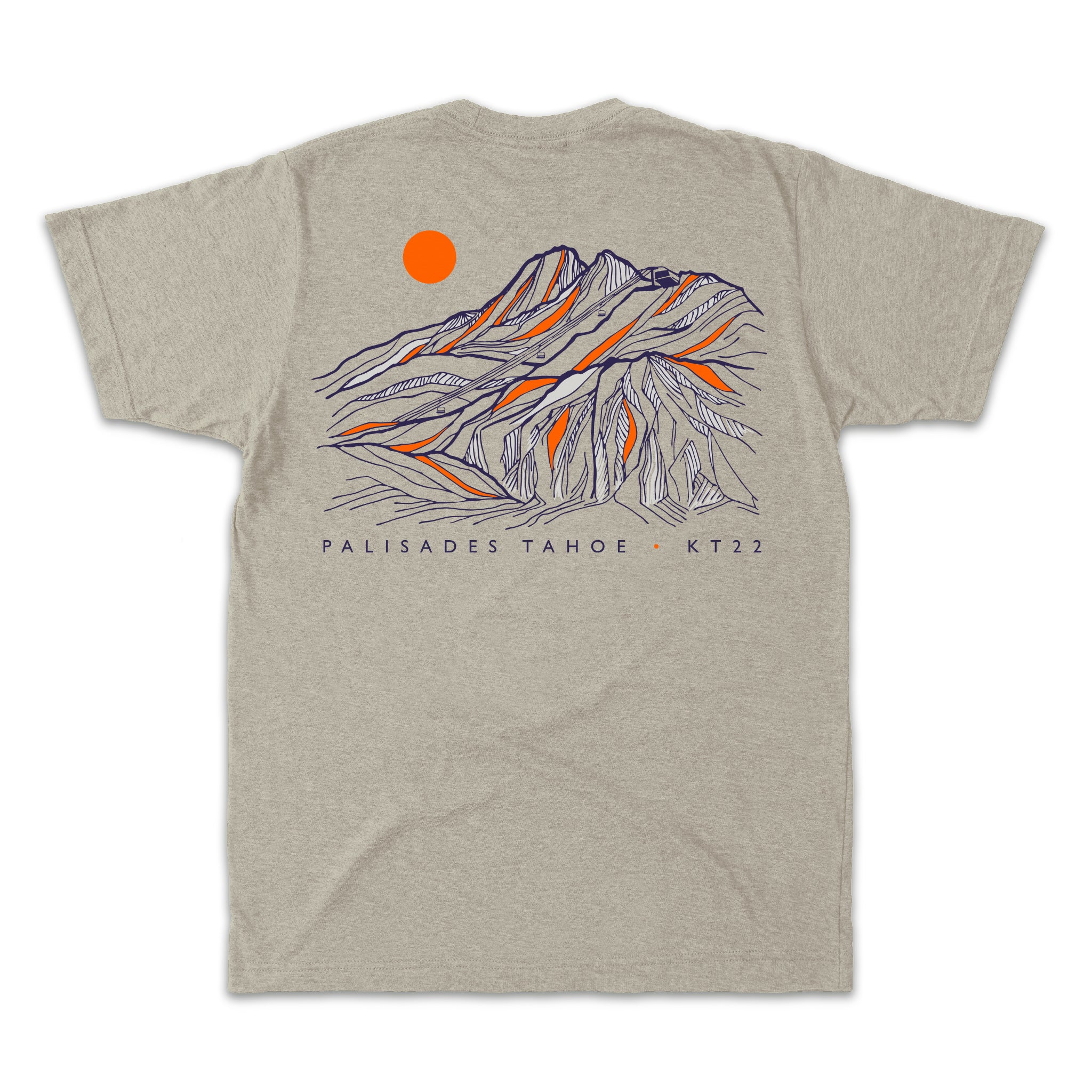 Palisades Tahoe KT22 Contour Lines Shirt