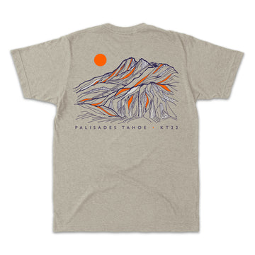 Palisades Tahoe KT22 Contour Lines Shirt