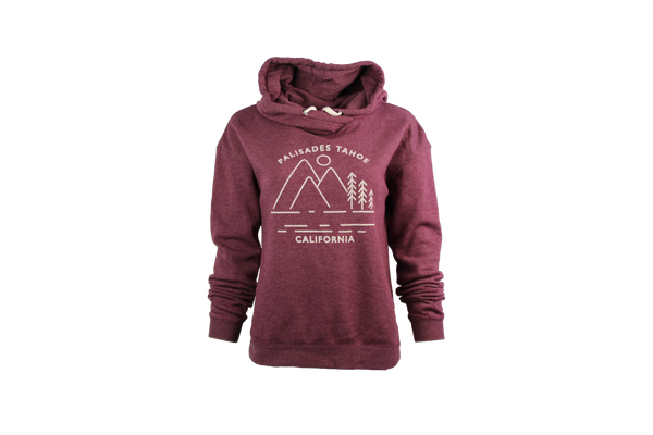 PALISADES TAHOE BOARDWALK CROSS-OVER HOODIE