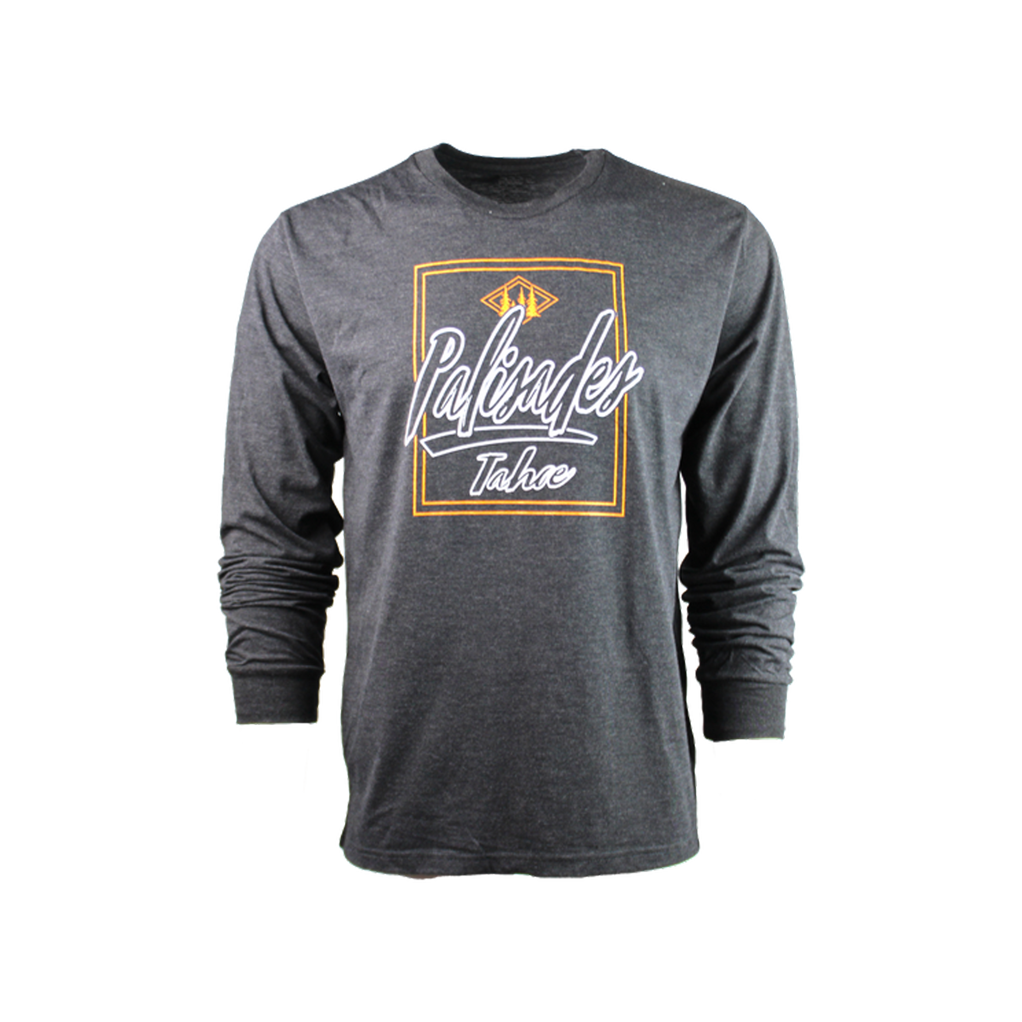 PALISADES TAHOE VINTAGE HEATHERED TRI-BLEND LS TEE