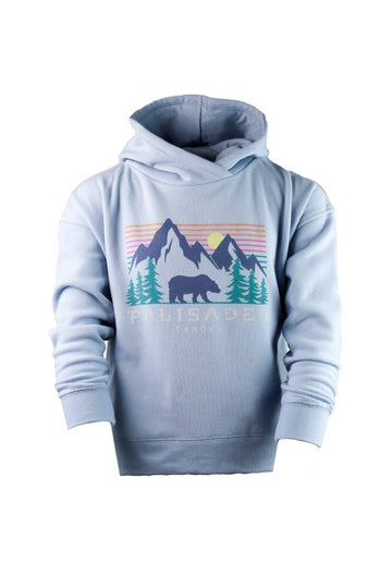 PALISADES TAHOE YTH BOARDWALK CROSS-OVER BEAR HOODIE